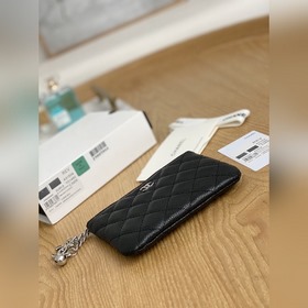 Chanel Кошелек для монет, модель 049140 Импортная кожа ягненка, м