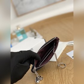 Chanel Кошелек для монет, модель 049140 Импортная кожа ягненка, м