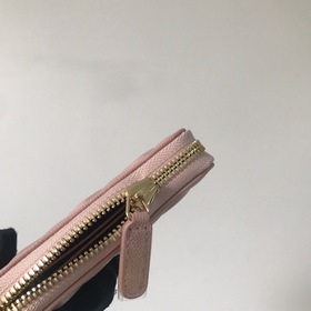 Chanel маленький кошелек с застежкой-молнией и ромбовидным узором