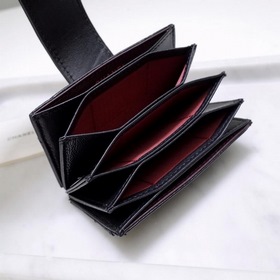 Кожа овцы CHANEL, кожаный кошелек с несколькими отделениями для к