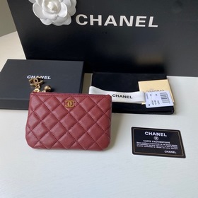 Chanel кошелек с подвеской, модель A50168 Высококачественная кож