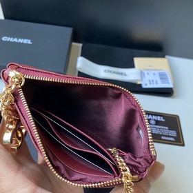Chanel кошелек с подвеской, модель A50168 Высококачественная кож