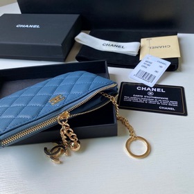 Chanel кошелек с подвеской, модель A50168 Высококачественная кож
