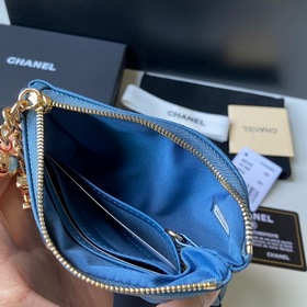 Chanel кошелек с подвеской, модель A50168 Высококачественная кож