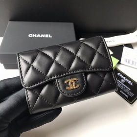 CHANEL Классический кошелек с ромбовидным узором Модель A80799 Че