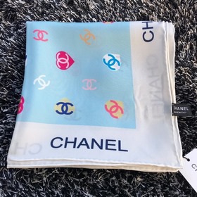 Шарф Chanel для женщин, 100% шелк высшего качества Подходит для л