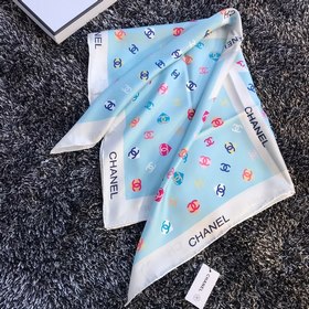 Шарф Chanel для женщин, 100% шелк высшего качества Подходит для л