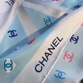 Шарф Chanel для женщин, 100% шелк высшего качества Подходит для л