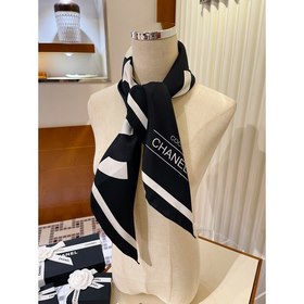 CHANEL Элегантный шелковый платок Чистый стиль Chanel, отлично с