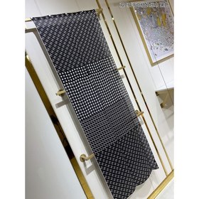 CHANEL Маленький шарф с двойным C-образным узором в клетку 100%