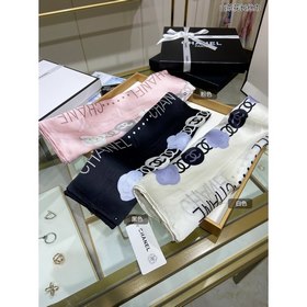 CHANEL Длинный шарф из чайного дерева  100% шелк высшего качест
