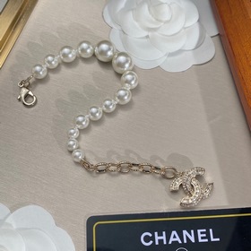 Chanel Популярный изысканный жемчужный браслет Аксессуары от Cha