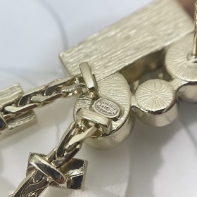 CHANEL Серьги с кисточками Двойное C Новые серьги с бахромой Двой