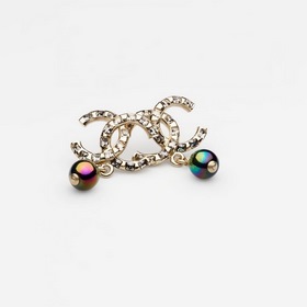 CHANEL Классические серьги с двойным C Новые серьги с двойным C К