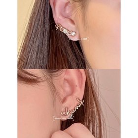 Асимметричные серьги-гвоздики Chanel Очень изящные, сдержанные и 