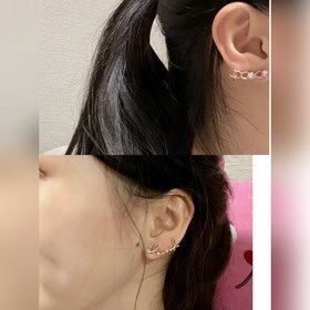 Асимметричные серьги-гвоздики Chanel Очень изящные, сдержанные и 