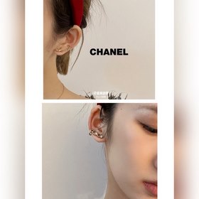 Асимметричные серьги-гвоздики Chanel Очень изящные, сдержанные и 