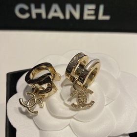 Chanel Серьги с кристаллами