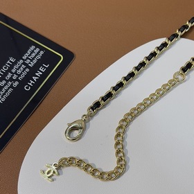 CHANEL Двойное C из золота сердечком Новое колье в форме сердца Ч