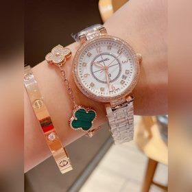 Модные механические часы для женщин Chanel Элегантные керамически