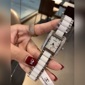 Часы Chanel 316 с корпусом из нержавеющей стали ручной инкрустаци