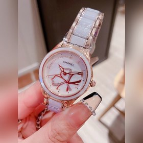 Женские часы Chanel  Импортный кварцевый механизм, корпус из нер