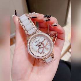 Женские часы Chanel  Импортный кварцевый механизм, корпус из нер