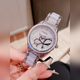 Женские часы Chanel  Импортный кварцевый механизм, корпус из нер