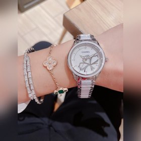 Женские часы Chanel  Импортный кварцевый механизм, корпус из нер