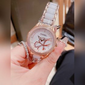 Женские часы Chanel  Импортный кварцевый механизм, корпус из нер