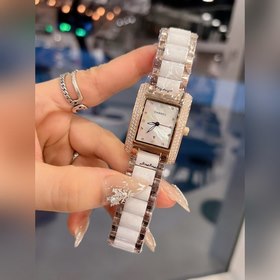 Часы Chanel 316 с корпусом из нержавеющей стали ручной инкрустаци