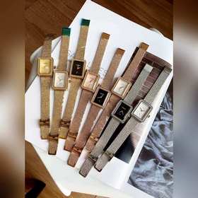 CHANEL Часы с двумя винтами винтовым задним крышкой, циферблат 25