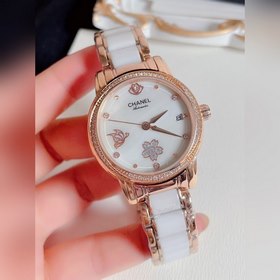 CHANEL Изысканные женские часы Ремешок ： ремешок из натуральной