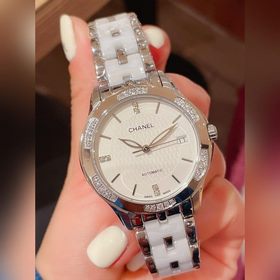 Женские часы Chanel  Импортный кварцевый механизм, корпус из нер