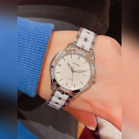 Женские часы Chanel  Импортный кварцевый механизм, корпус из нер