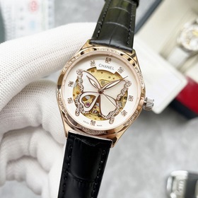 CHANEL Модные механические часы для женщин Элегантные изящные же