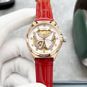 CHANEL Модные механические часы для женщин Элегантные изящные же