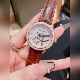 Женские часы Chanel  Импортный кварцевый механизм, корпус из нер