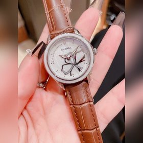 Женские часы Chanel  Импортный кварцевый механизм, корпус из нер