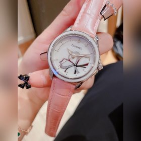 Женские часы Chanel  Импортный кварцевый механизм, корпус из нер