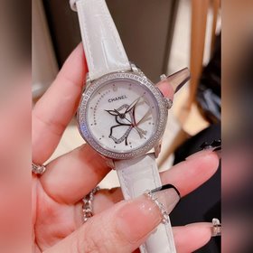 Женские часы Chanel  Импортный кварцевый механизм, корпус из нер