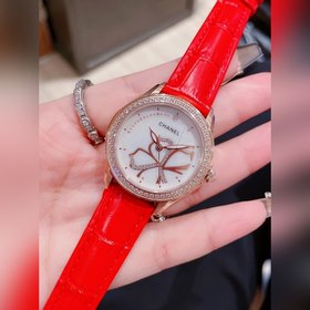 Женские часы Chanel  Импортный кварцевый механизм, корпус из нер