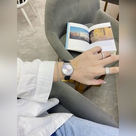 CHANEL Модный кожаный ремешок для часов Новейшая модель лаконично