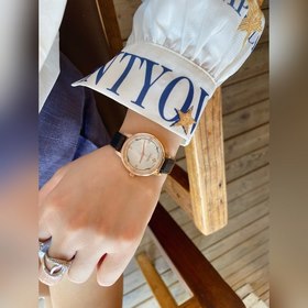 CHANEL Chanel Простой и модный часы Изысканный стиль. Прочные сте