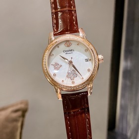 Chanel CHANEL Изысканные женские часы 【Ремешок】 ： ремешок из нату