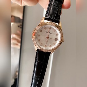 Женские часы Chanel CHANEL с тремя стрелками Итальянская телячья