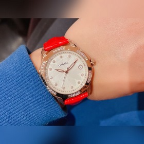 Женские часы Chanel  Импортный кварцевый механизм, корпус из нер