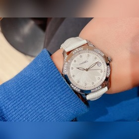 Женские часы Chanel  Импортный кварцевый механизм, корпус из нер