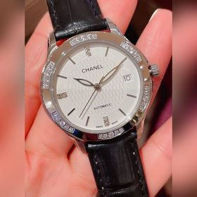 Женские часы Chanel  Импортный кварцевый механизм, корпус из нер