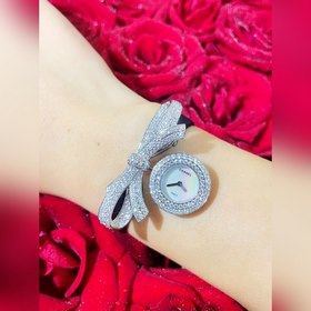 Chanel ювелирный часы из серии RUBAN Ремешок с узором, покрытый 